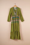 Recycled Silk Long Dress - Small - 05