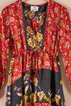 Recycled Silk Long Dress - Small - 06