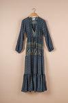 Recycled Silk Long Dress - Small - 07