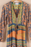 Recycled Silk Long Dress - Small - 08