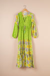 Recycled Silk Long Dress - Small - 10
