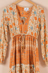 Recycled Silk Long Dress - Small - 11