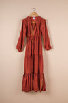 Recycled Silk Long Dress - Small - 13