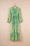 Recycled Silk Long Dress - Small - 14