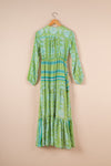 Recycled Silk Long Dress - Small - 14