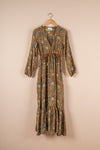 Recycled Silk Long Dress - Small - 16
