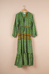 Recycled Silk Long Dress - Small - 18