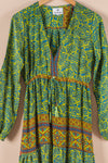 Recycled Silk Long Dress - Small - 18