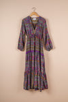 Recycled Silk Long Dress - Small - 21