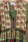 Recycled Silk Long Dress - Small - 22