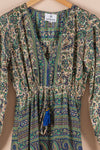 Recycled Silk Long Dress - Small - 23