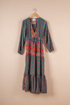 Recycled Silk Long Dress - Small - 24