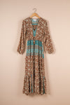 Recycled Silk Long Dress - Small - 27