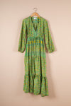 Recycled Silk Long Dress - Small - 28