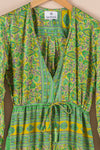 Recycled Silk Long Dress - Small - 28