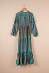 Recycled Silk Long Dress - Small - 33