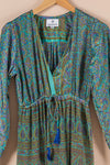 Recycled Silk Long Dress - Small - 33