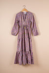 Recycled Silk Long Dress - Small - 34