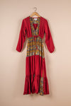 Recycled Silk Long Dress - Small - 35
