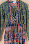 Recycled Silk Long Dress - Small - 41