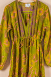 Recycled Silk Long Dress - Small - 43