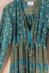 Recycled Silk Long Dress - Small - 44