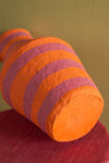 Pink & Orange Katran Pitcher Vase