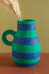 Blue & Green Katran Jug Vase