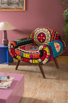 Neon Embroidered Nest Chair