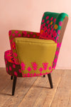Embroidered Sari Panelled Armchair - 11