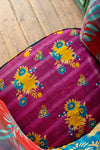 Blue Kantha Panelled Armchair - 06