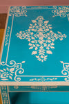 Blue & White Hand Painted Coffee Table