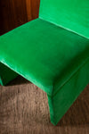 Vera Emerald Green Velvet Upholstered Chair