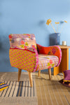 Florals Kantha Panelled Armchair - 08