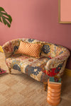 Embroidered Kantha Panelled Cocktail Sofa