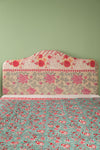 Pink Kantha Covered King Size Headboard