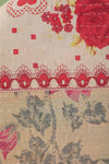Pink Kantha Covered King Size Headboard