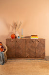 Calvino Acacia Wood Natural Finish Sideboard