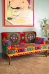 Surat Velvet Embroidered Sofa