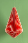 Red Pendant Paper Lampshade