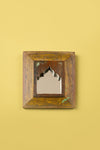Vintage Wooden Mirror - 1028