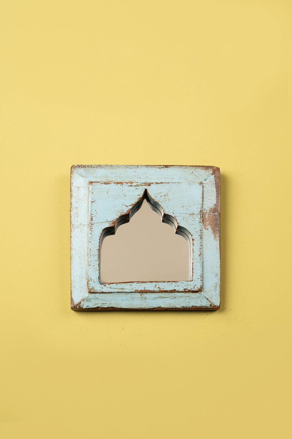Vintage Wooden Mirror - 1031