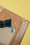 Vintage Wooden Mirror - 1033