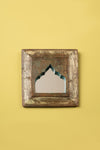 Vintage Wooden Mirror - 1042
