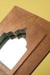 Vintage Wooden Mirror - 1044