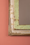 Vintage Wooden Mirror - 1087