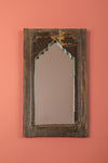 Vintage Wooden Mirror - 1088