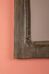 Vintage Wooden Mirror - 1088