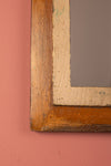 Vintage Wooden Mirror - 1090