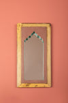 Vintage Wooden Mirror - 1098